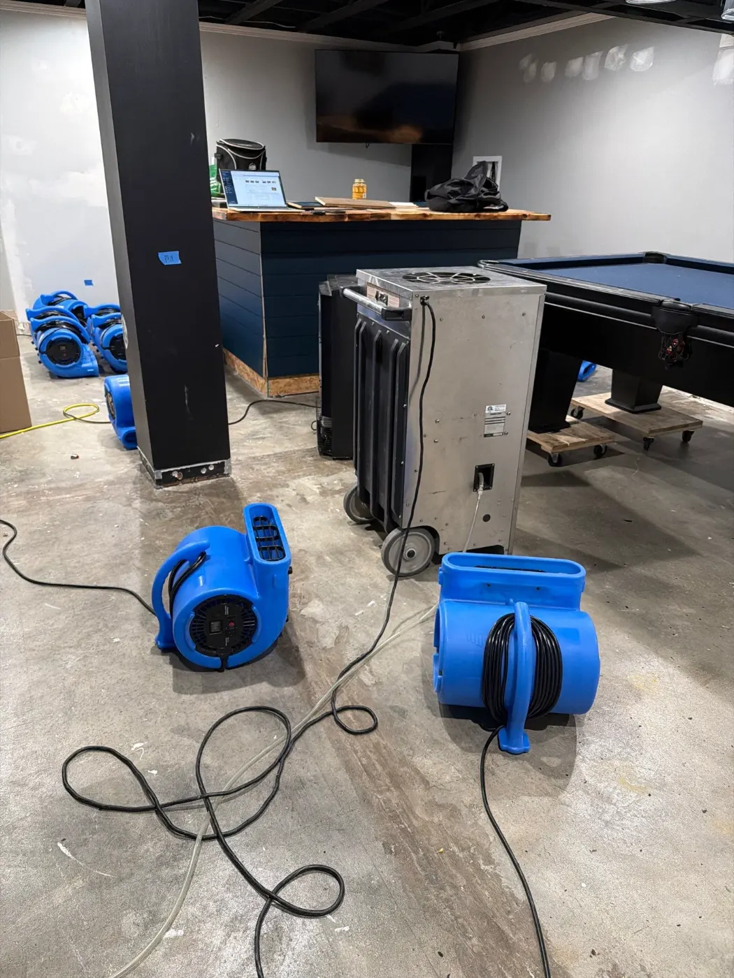 Documented moisture readings in Tippecanoe County, IN